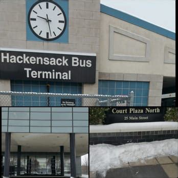 It stops nearby at 201 AM. . Hackensack bus terminal hackensack nj